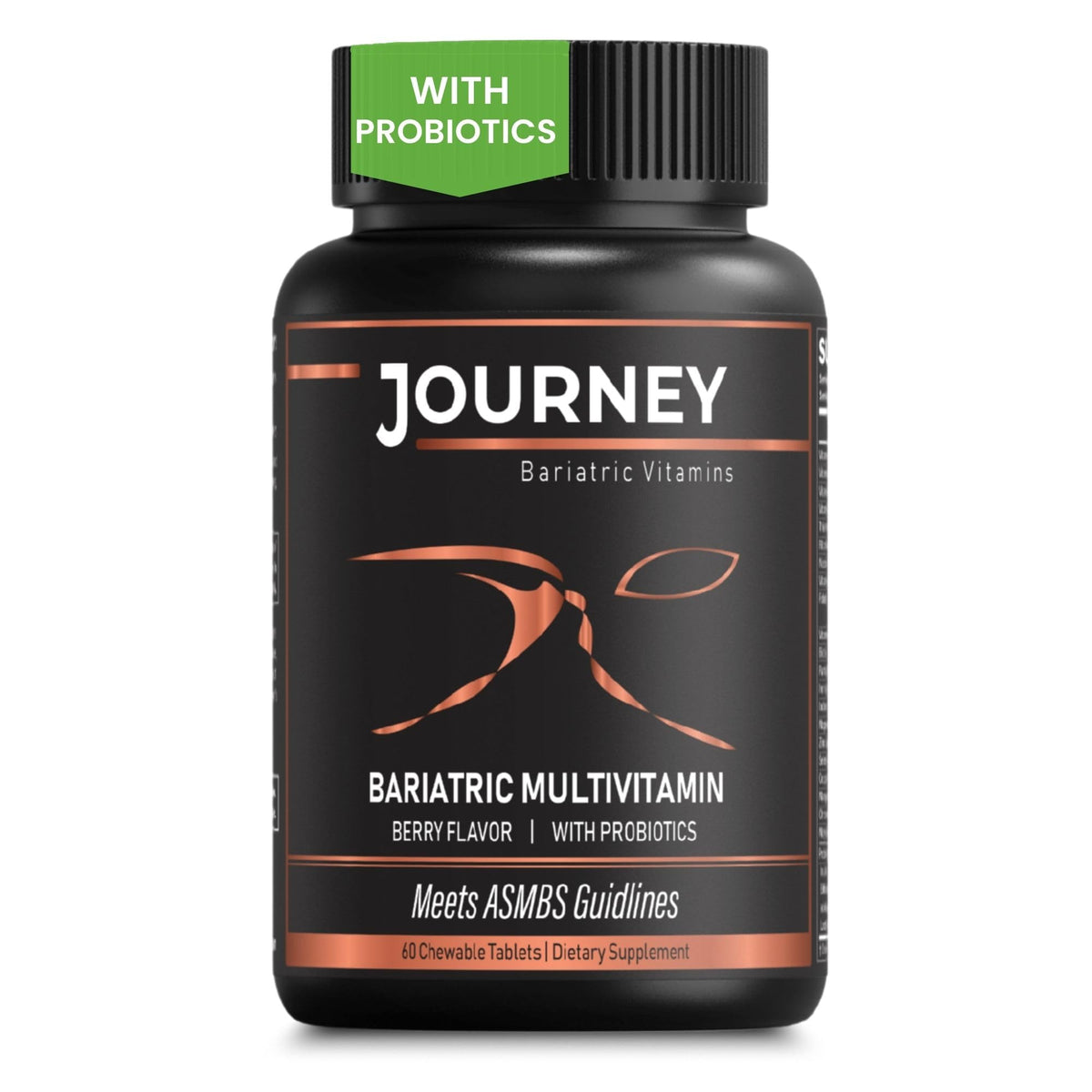 Journey Bariatric Multivitamin 60 comprimés à mâcher goût baies, vue de face