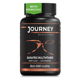Journey Bariatric Multivitamin 60 comprimés à mâcher goût baies, vue de face