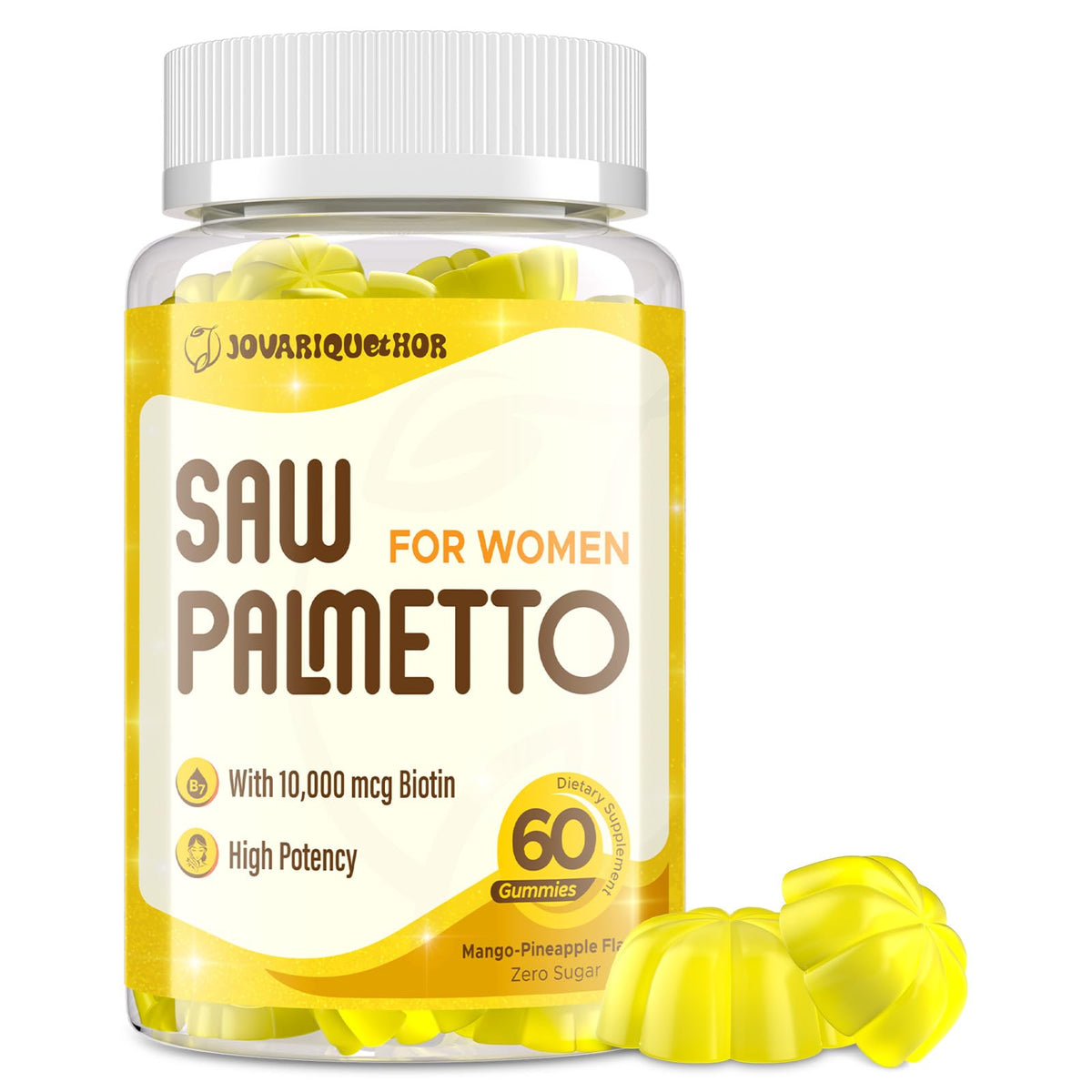 Jovariquethor Saw Palmetto 500mg gélules avant de l'emballage