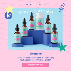 JoySpring B Complex Enfants 30 Ct étiquette avec ingrédients