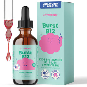 JoySpring Burst B12 Complément pour Enfants 60 Servings, vue avant