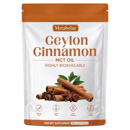 Jqewlg Cannelle de Ceylan 300 gélules emballage avant