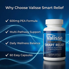 Jqewlg Valisse Smart Relief Pea 600mg packaging details