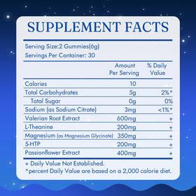 JRR gummies de sommeil naturel 6 mg avec une personne qui se détend