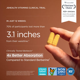 JSHealth Complément Alimentaire Berbérine 1050mg emballage