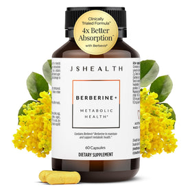 JSHealth Complément Alimentaire Berbérine 1050mg vue de face