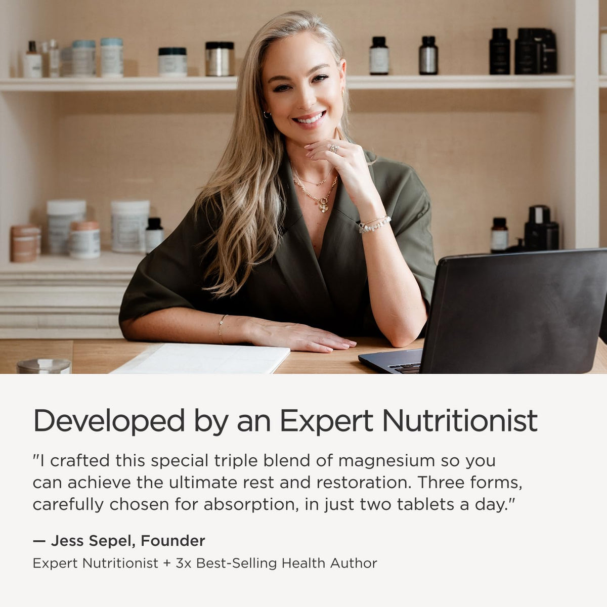 JSHealth Complément Alimentaire Magnésium 400mg - étiquetage des ingrédients