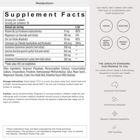 JSHealth Complément Alimentaire Métabolisme, mise en scène sur fond naturel