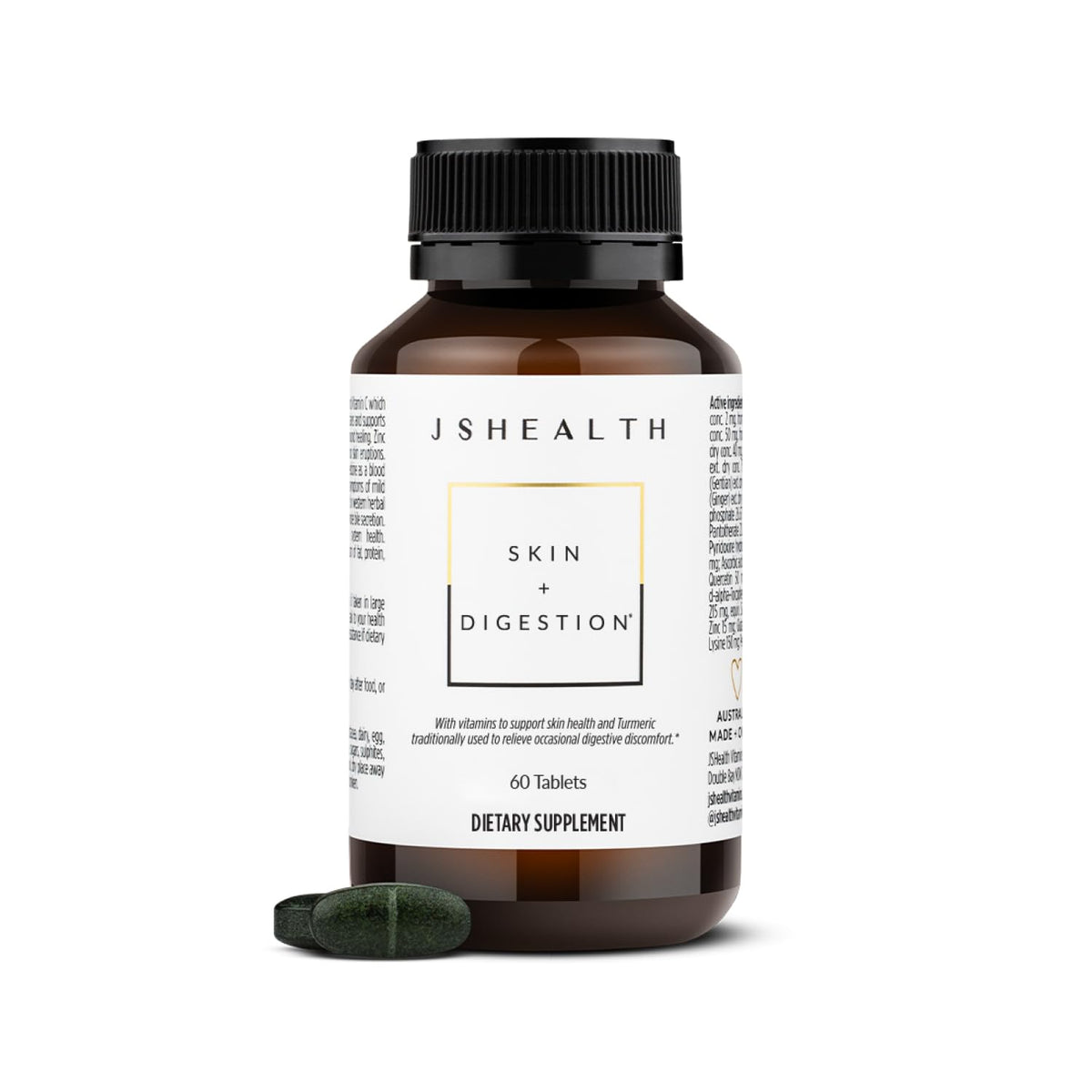 JSHealth Complément Alimentaire Peau et daily 141g, vue avant du produit