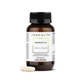 JSHealth Complément Alimentaire Santé Intestinale 60 Capsules vue de face