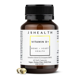 JSHealth Vitamine D3 Vegan 1000UI 60 comprimés - vue de face