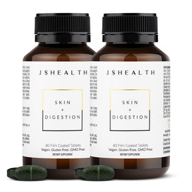 JSHealth Vitamines Peau et daily 120 comprimés vue de face