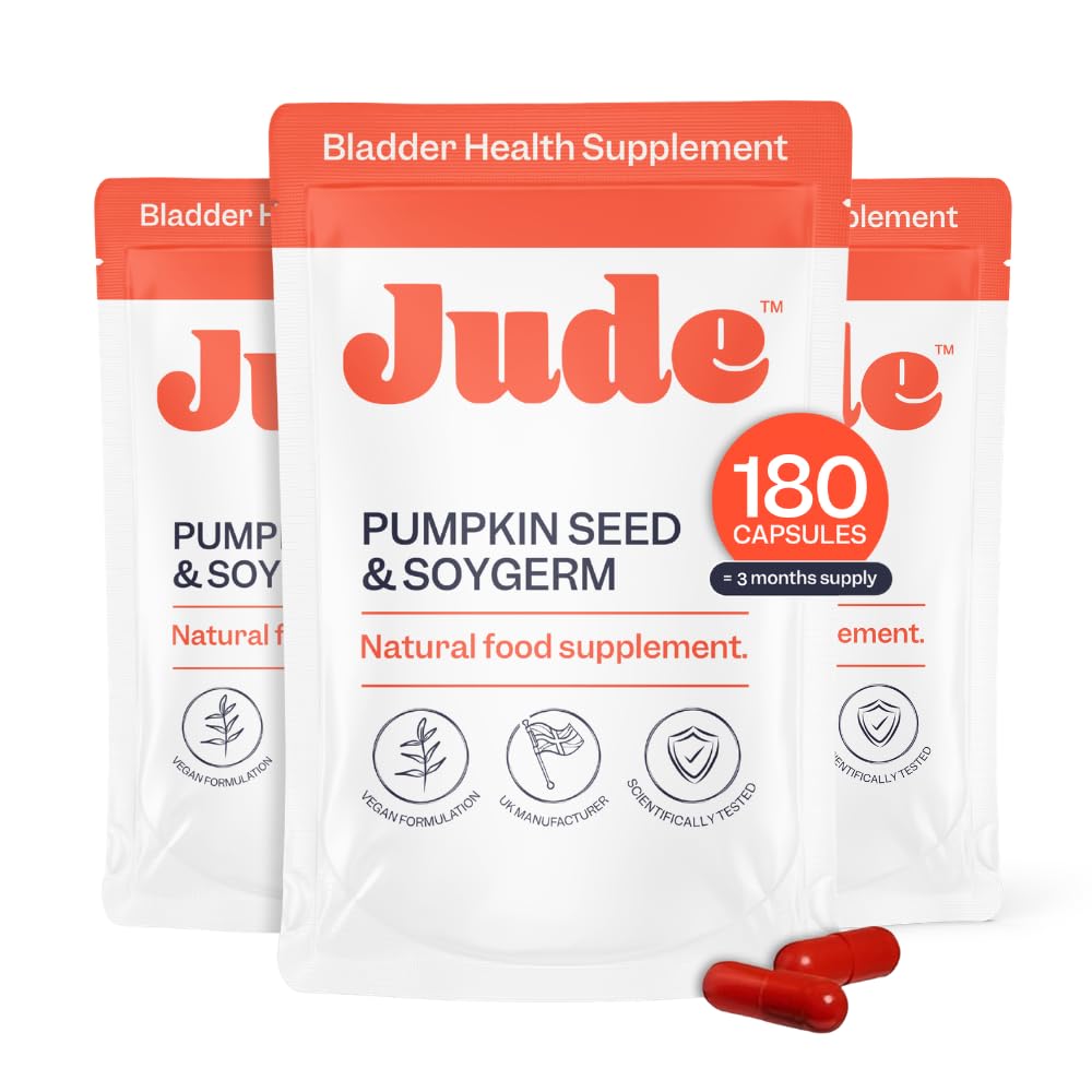 Jude Compléments Alimentaires Contrôle de Vessie 180 Capsules emballage avant