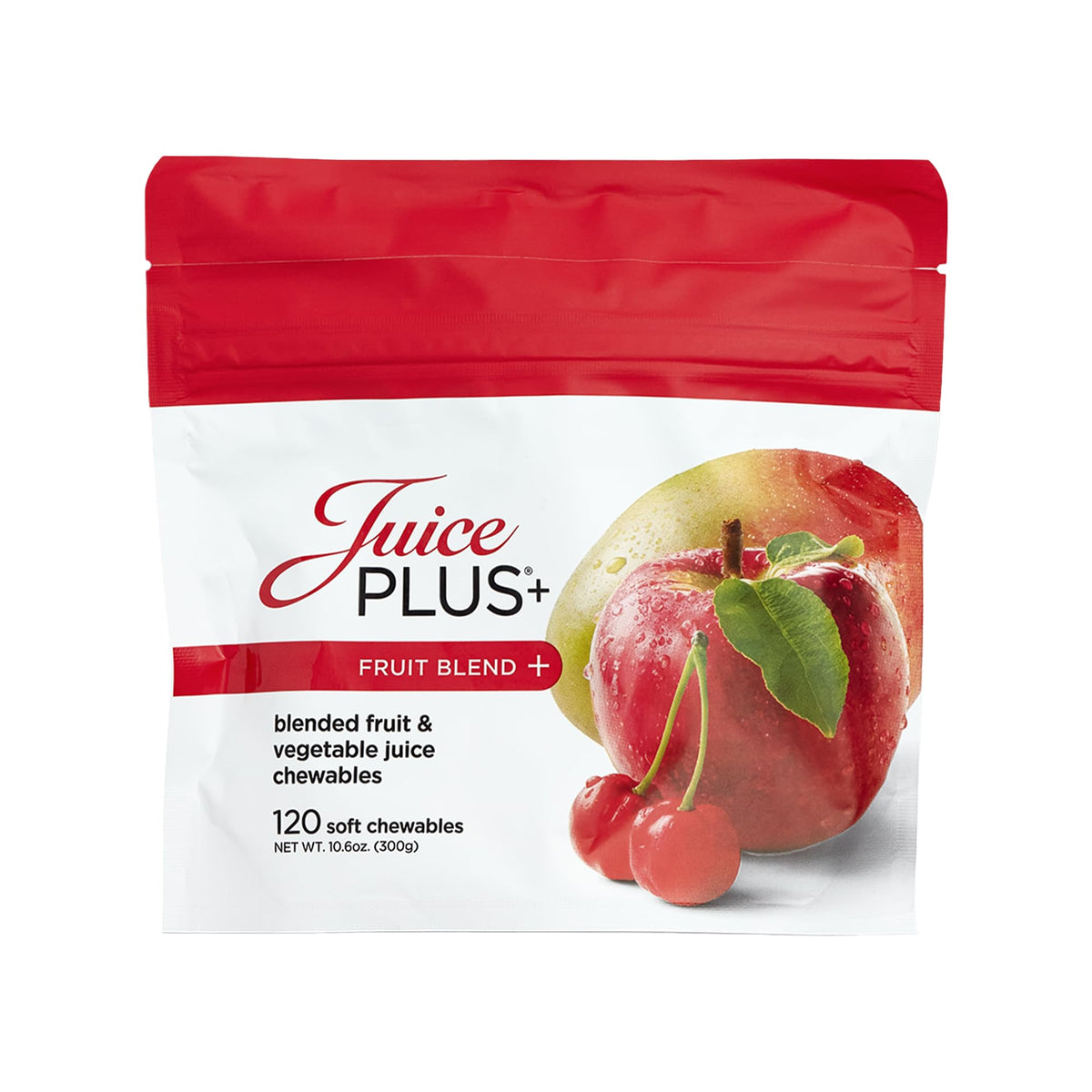 Juice Plus+ Chewing-gums Souples aux Fruits 120 gélifiés dans leur emballage