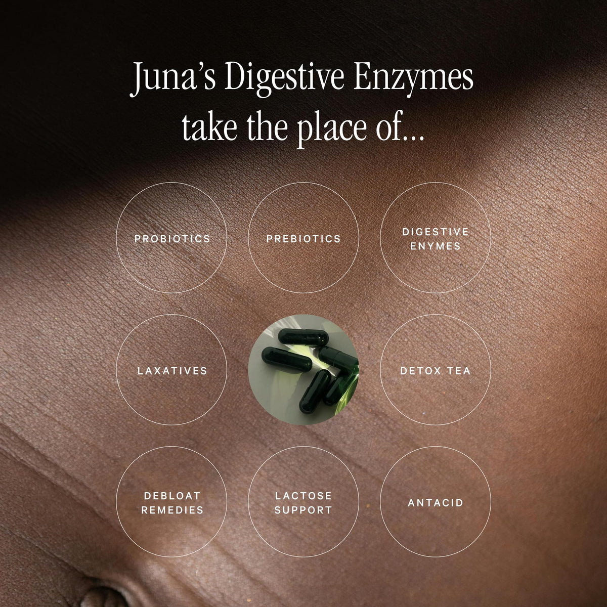 Juna 3-en-1 Enzymes daily 60 Capsules avec des plantes