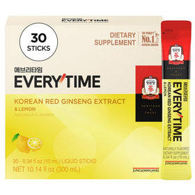 JUNG KWAN JANG Extrait de Ginseng Coréen 1 050mg Citron en sticks