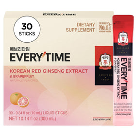 JUNG KWAN JANG Extrait de Ginseng Rouge Coréen 30 sticks en boîte