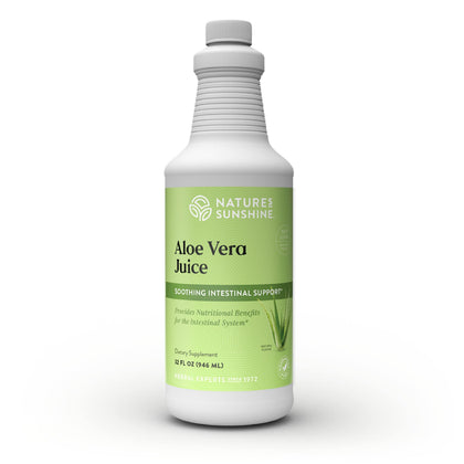Jus d'Aloe Vera Nature's Sunshine 946 ml vue avant