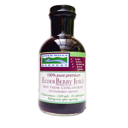 Jus de sureau River Hills Harvest 11 oz vue avant