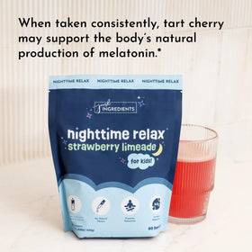 JUST INGREDIENTS Boisson daily wellness Enfants Fraise cuillère dose