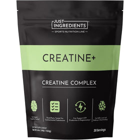 JUST INGREDIENTS Poudre de Créatine Monohydrate 175g - vue de face
