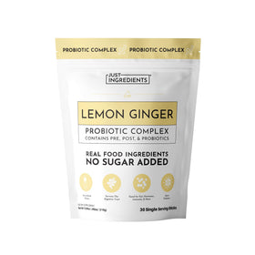 JUST INGREDIENTS Probiotique Citron Gingembre boîte vue de face