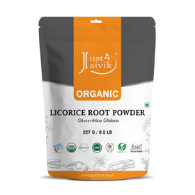 Just Jaivik Poudre de Racine de Réglisse 100% Naturelle 249 g vue de face