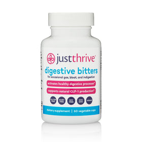 Just Thrive Capsules Bitters daily 50g vue avant