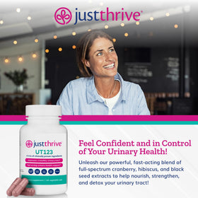 Just Thrive complément cranberry capsules vegan