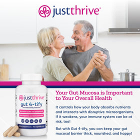 Just Thrive Gut 4-tify complément alimentaire 109g côté