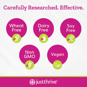 Just Thrive Just Calm 41g vue arrière avec informations nutritionnelles