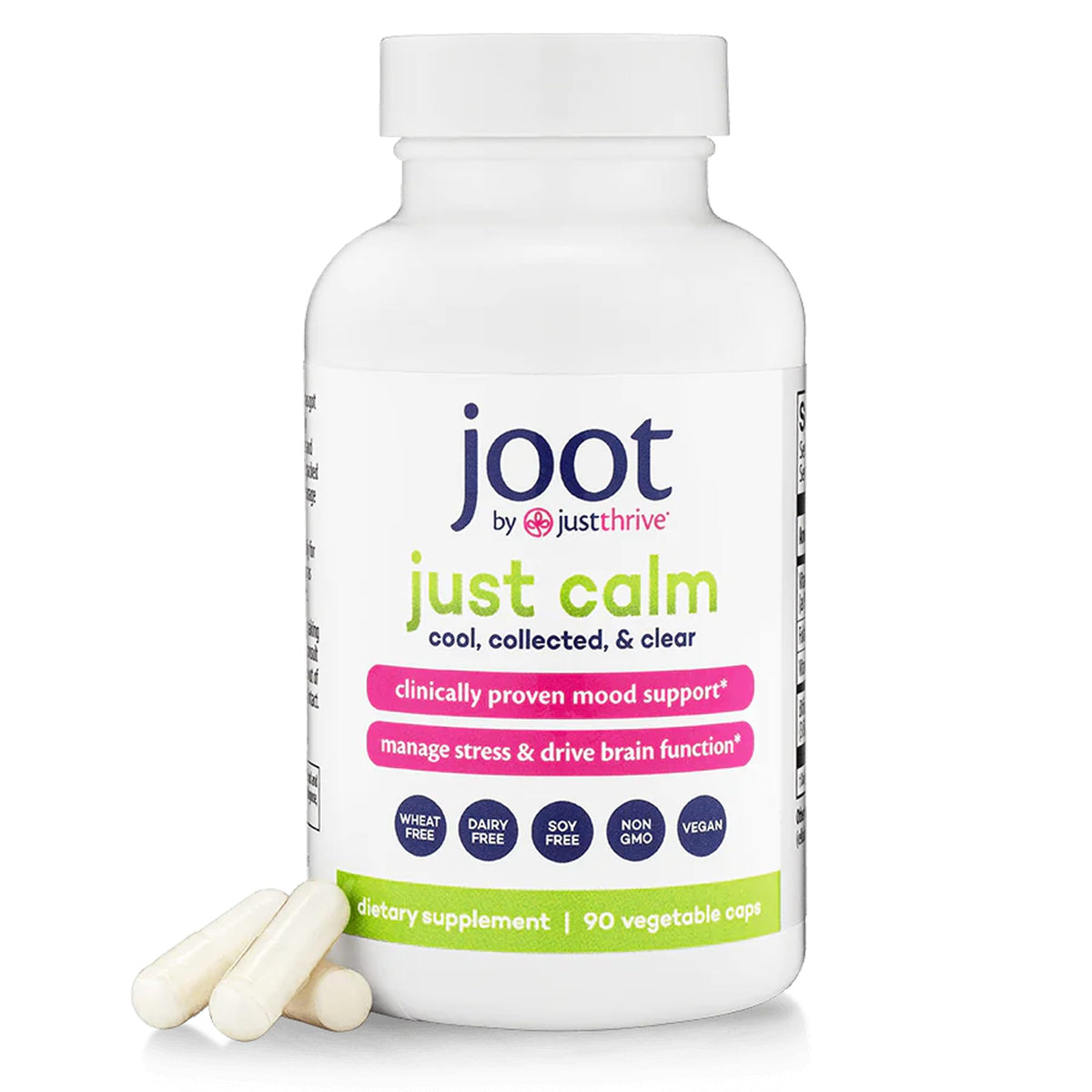 Just Thrive Just Calm complément alimentaire en capsule, 68g