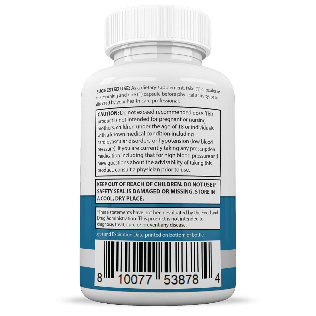 Justified Laboratories Glucotrust Complément Alimentaire 688 MG, description des ingrédients