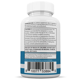 Justified Laboratories Glucotrust Max 1295MG illustration des ingrédients