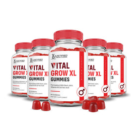 Justified Laboratories Vital Grow XL Gummies 1000 mg emballage avant
