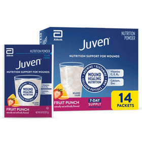 Juven Poudre Nutritionnelle pour la Cicatrisation Goût Fruit Punch, emballage avant