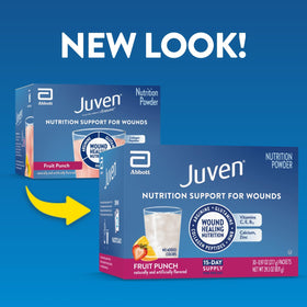 Juven sachets en poudre pour cicatrisation vue de dos