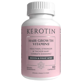K Kerotin Compléments Alimentaires Cheveux 60 Capsules vue de face