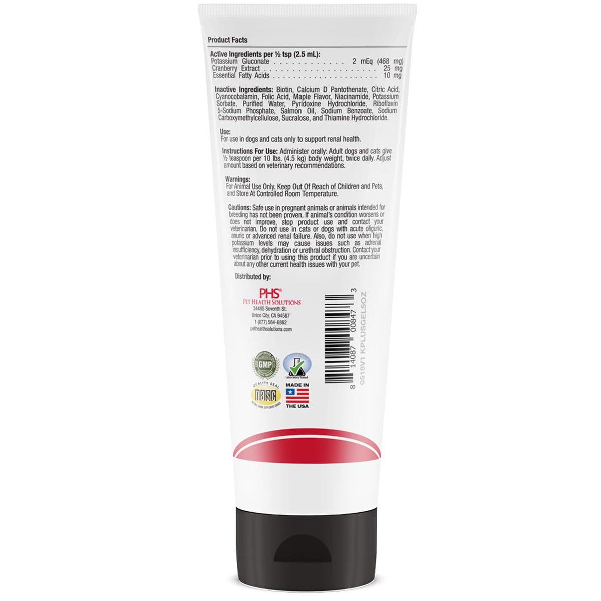 K-Plus Gel Potassium Pet Health Solutions en action avec un animal