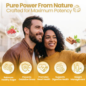 K2 Organics Berberine 1200 mg et Cannelle de Ceylan sur une table