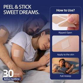 K2K PRIMEPATH Patches de Sommeil Extra Fort ingrédients principaux