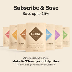 Ka'Chava Shake Chai 2 lb avec des fruits frais