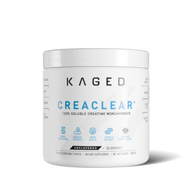 Kaged CreaClear Poudre de Créatine Monohydrate 222g vue de face