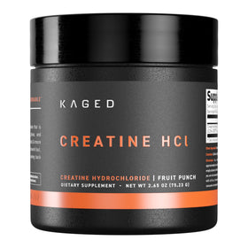 Kaged Creatine HCl Poudre 750 mg vue de face avec emballage
