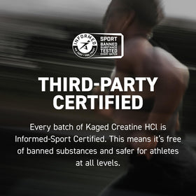 Kaged Créatine HCl Poudre 750mg avec cuillère doseuse