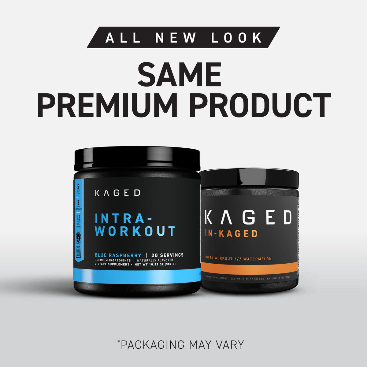 Kaged Intra-Workout Powder 381g avec une cuillère doseuse