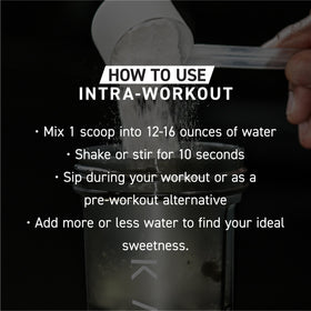 Kaged Intra-Workout Powder 381g en action pendant un entraînement