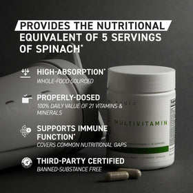 Kaged Multivitamin avec fruits et légumes bio