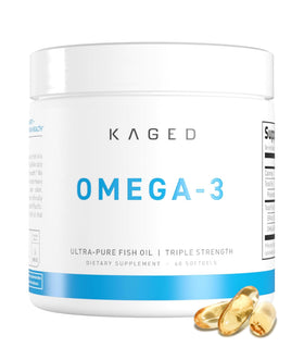 Kaged Omega 3 Huile de Poisson 3000mg boîte avant