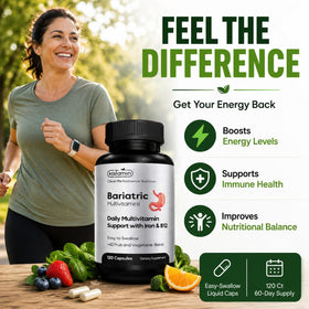 Kaitamin Multivitamines Bariatriques étiquette avec informations nutritionnelles
